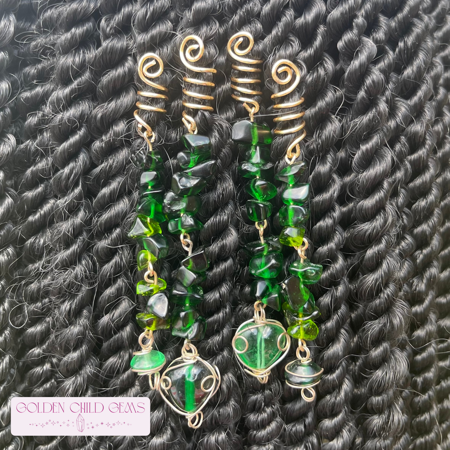 Gilded Ivy Hair Coils