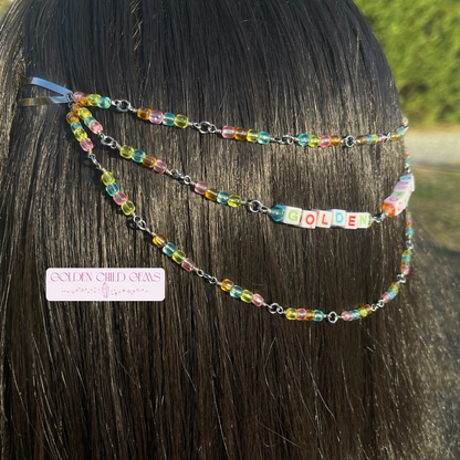 Sun Shower Beaded Headpiece